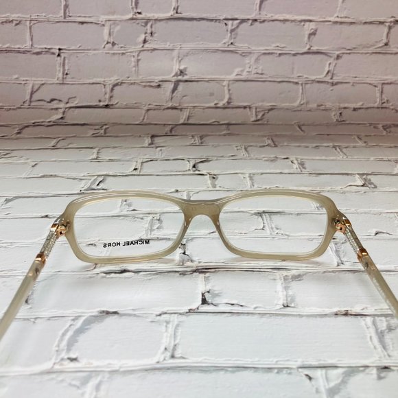Michael Kors Rectangle Gray Eyeglass Frames NWOT - Picture 4 of 12